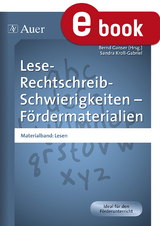 Lese-Rechtschreib-Schwierigkeiten F&ouml;rdermaterial 2 - Sandra Kroll-Gabriel