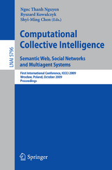 Computational Collective Intelligence. Semantic Web, Social Networks and Multiagent Systems - 