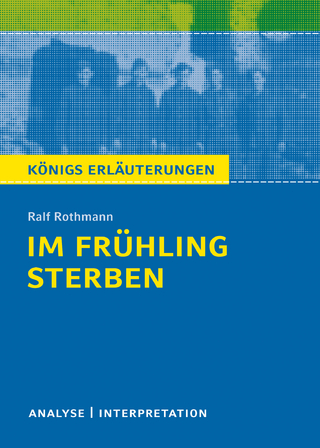 Im Frühling sterben von Ralf Rothmann