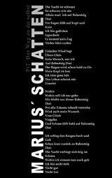 Marius&acute; Schatten - Pit Vogt