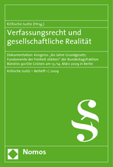 Verfassungsrecht und gesellschaftliche Realit&auml;t - 