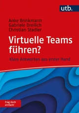 Virtuelle Teams f&uuml;hren? Frag doch einfach! - Anke Brinkmann, Gabriele Dreilich, Christian Stadler