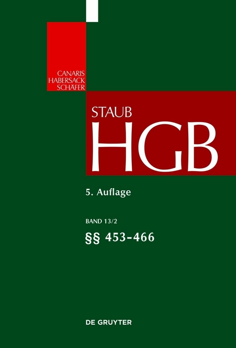 §§ 453-466 -  Andreas Maurer,  Harald Schoen