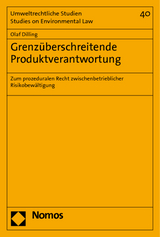 Grenz&uuml;berschreitende Produktverantwortung - Olaf Dilling