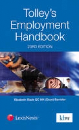 Tolley's Employment Handbook - Slade, Elizabeth A