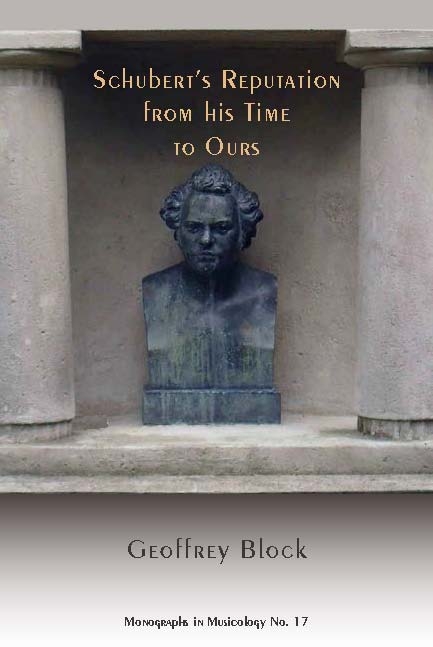 Schubert's Reputation from His Time to Ours -  Geoffrey Block