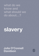 What Do We Know and What Should We Do About Slavery? - Julia O&prime;connell Davidson