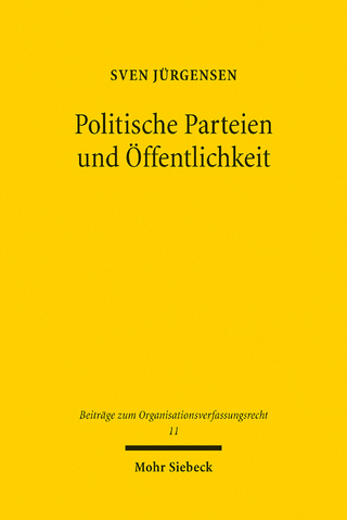 Politische Parteien und Öffentlichkeit