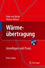 Wärmeübertragung - Böckh, Peter von; Wetzel, Thomas