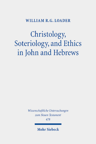 Christology, Soteriology, and Ethics in John and Hebrews