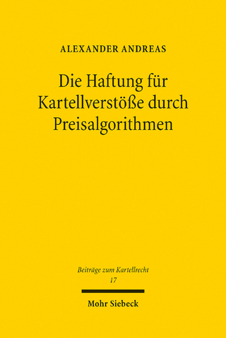 Die Haftung für Kartellverstöße durch Preisalgorithmen
