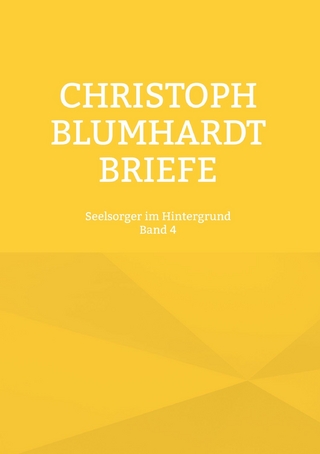 Christoph Blumhardt Briefe