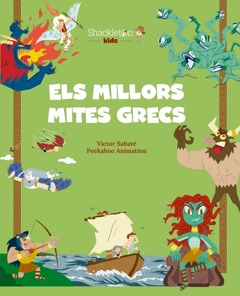 Els millors mites grecs - V&iacute;ctor Sabat&eacute;