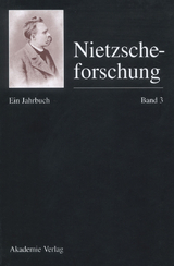 Nietzscheforschung Band 3 - 