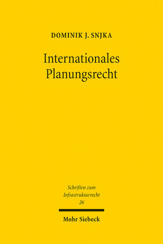 Internationales Planungsrecht
