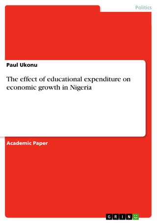 The effect of educational expenditure on economic growth in Nigeria