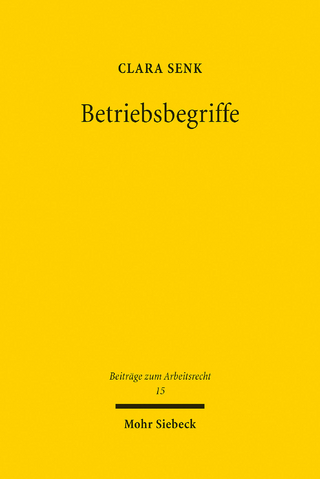 Betriebsbegriffe