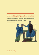 Der Hoftag in Quedlinburg 973 - 