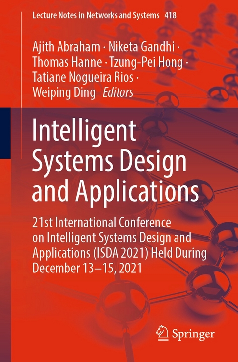 Intelligent Systems Design and Applications - 