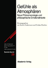 Gef&uuml;hle als Atmosph&auml;ren - 