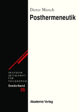 Posthermeneutik - Dieter Mersch