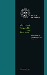 John M. Krois. Bildk&ouml;rper und K&ouml;rperschema - 