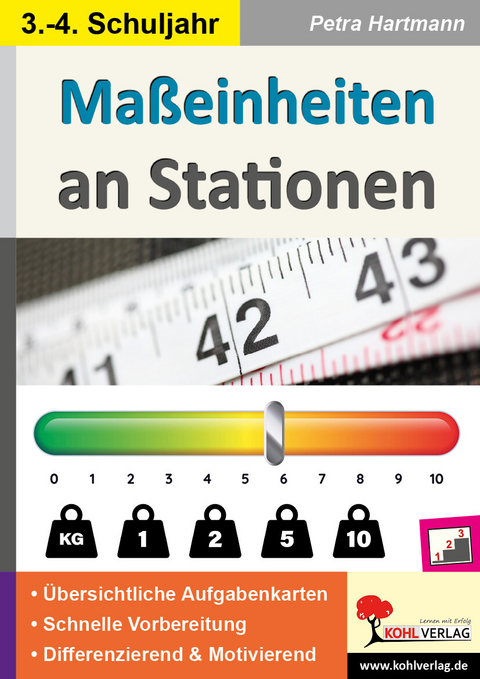 Ma&szlig;einheiten an Stationen / Klasse 3-4 -  Petra Hartmann