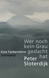 Wer noch kein Grau gedacht hat -  Peter Sloterdijk