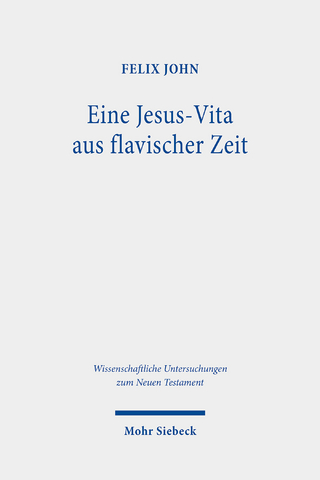 Eine Jesus-Vita aus flavischer Zeit
