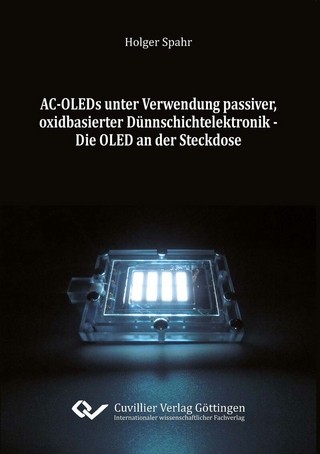 AC-OLEDs unter Verwendung passiver, oxidbasierter Dünnschichtelektronik