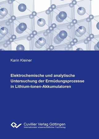 Elektrochemische und analytische Untersuchung der Ermüdungsprozesse in Lithium-Ionen-Akkumulatoren