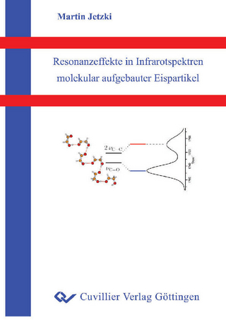Resonanzeffekte in Infrarotspektren moolekular aufgebauter Eispartikel