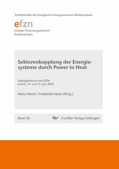 Sektorenkopplung der Energiesysteme durch Power to Heat -  Heinz Wenzl et. al