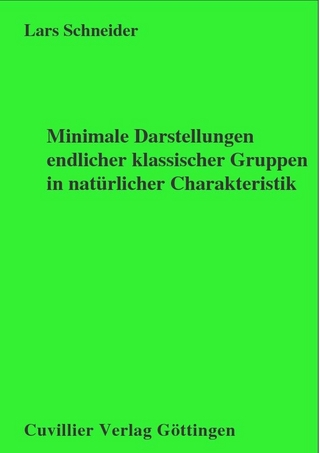 Minimale Darstellungen endlicher klassischer Gruppen in natürlicher Charakteristik
