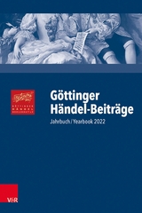 G&ouml;ttinger H&auml;ndel-Beitr&auml;ge, Band 23 - 