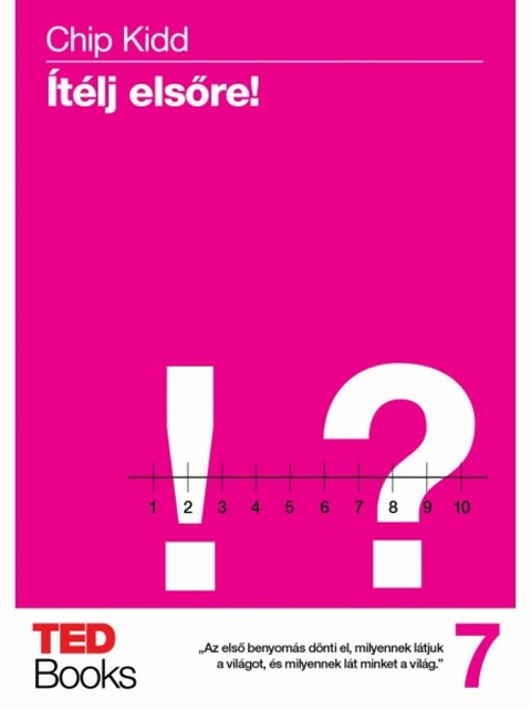 &Iacute;t&eacute;lj elsőre! -  Chip Kidd