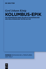 Kolumbus-Epik - Gerd Johann K&ouml;nig