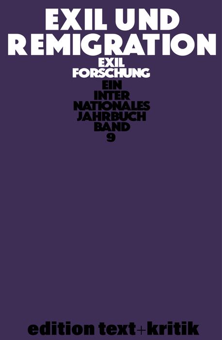 Exil und Remigration - 