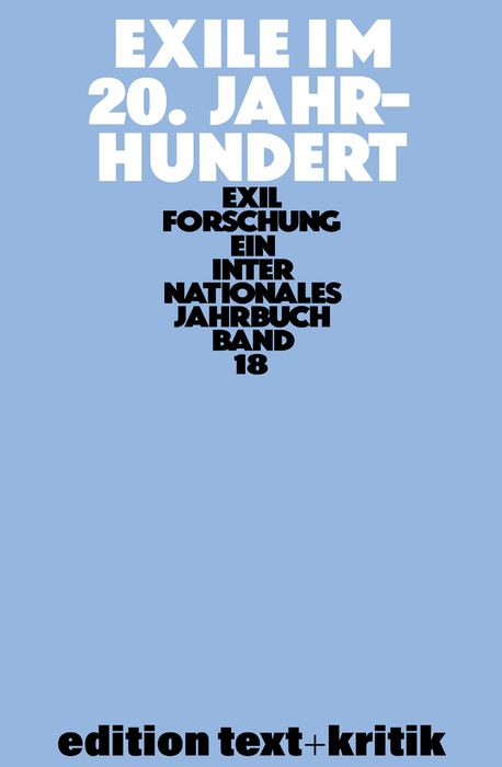 Exile im 20. Jahrhundert - 
