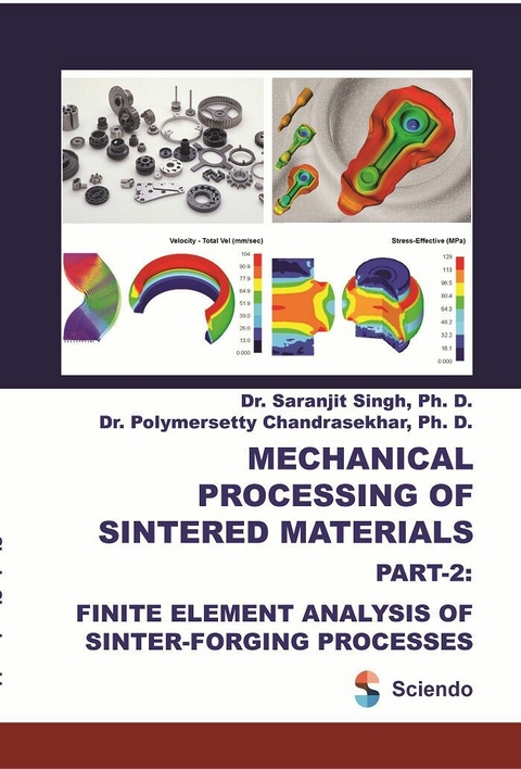Mechanical Processing of Sintered Materials -  Saranjit Singh,  Polymersetty Chandrasekhar