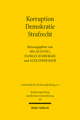 Korruption - Demokratie - Strafrecht