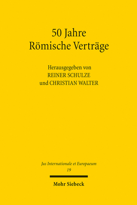 50 Jahre R&ouml;mische Vertr&auml;ge - 