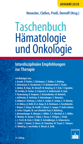 Taschenbuch Hämatologie und Onkologie - Friedemann Honecker; Johannes Claßen; Joachim Preiß …