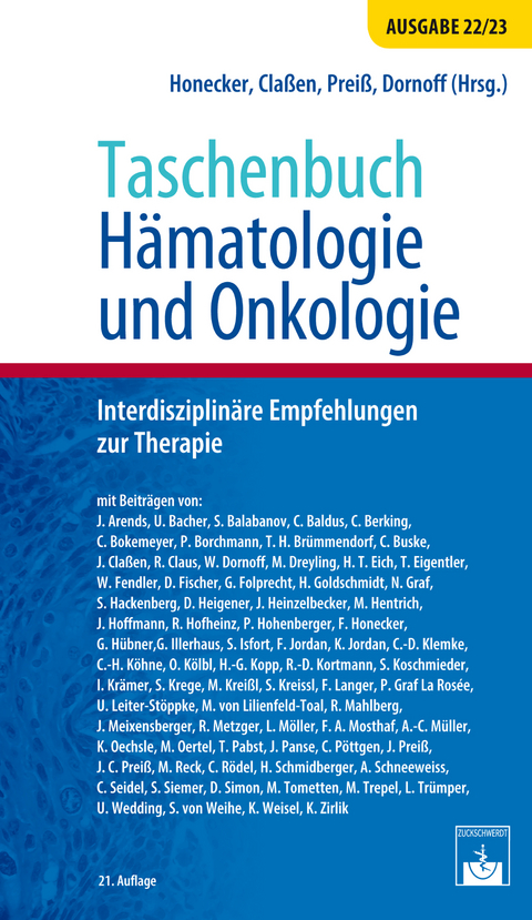 Taschenbuch H&auml;matologie und Onkologie - 