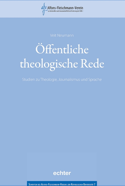 &Ouml;ffentliche theologische Rede - Veit Neumann