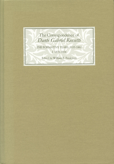 Correspondence of Dante Gabriel Rossetti -  William E. Fredeman