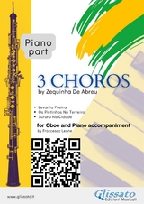 Piano accompaniment part: 3 Choros by Zequinha De Abreu for Oboe and Piano - Zequinha de Abreu