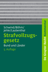 Strafvollzugsgesetz - 