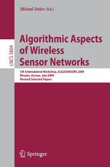 Algorithmic Aspects of Wireless Sensor Networks - 