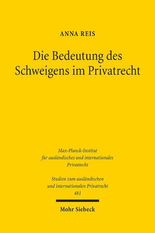 Die Bedeutung des Schweigens im Privatrecht
